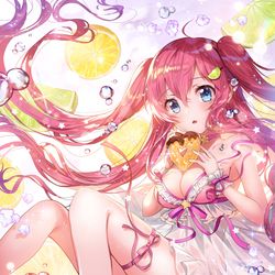 This is a pixiv picture whose title is ラブリー ♡フルーツ.