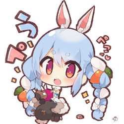This is a pixiv picture whose title is ぺこーら！.