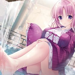 This is a pixiv picture whose title is 「また、こっそり 　遊びに行ってもいいですか？」.