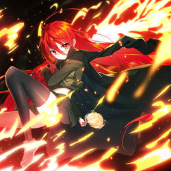 This is a pixiv picture whose title is 夏娜.