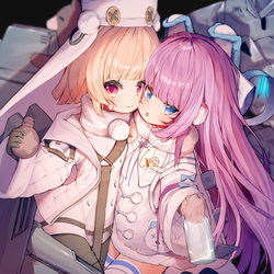 This is a pixiv picture whose title is もちもち連合.