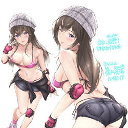 This is a pixiv picture whose title is 先輩～ ♪.