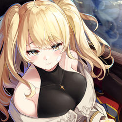 This is a pixiv picture whose title is 私服モニカ.