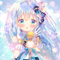 This is a pixiv picture whose title is ♬*.+Sing For You♬*.+.