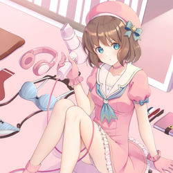 This is a pixiv picture whose title is Combat Dress.