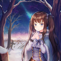 This is a pixiv picture whose title is ★.