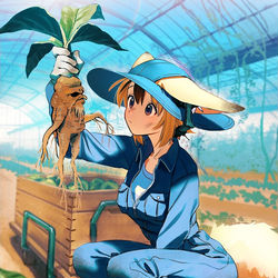 This is a pixiv picture whose title is マンドラゴラ収穫のバイト.