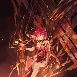 This is a pixiv picture whose title is Fire.