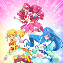 This is a pixiv picture whose title is TRIANGLE.