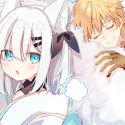 This is a pixiv picture whose title is お昼寝タイム.