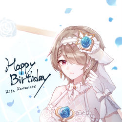 This is a pixiv picture whose title is Rita🔹.