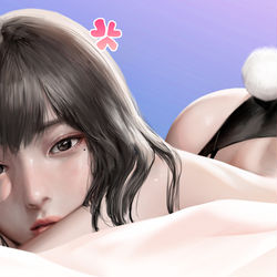 This is a pixiv picture whose title is 낙서겸 복귀알림!.