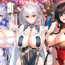 This is a pixiv picture whose title is ビッグ3.