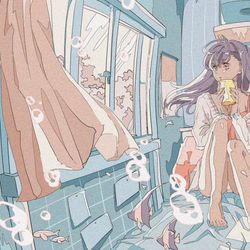 This is a pixiv picture whose title is 春.