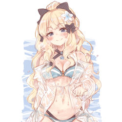 This is a pixiv picture whose title is 水着サレンちゃん.