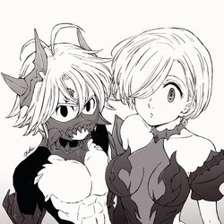 This is a pixiv picture whose title is 大罪ログ.