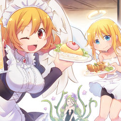 This is a pixiv picture whose title is （健全な）いらっしゃいませー！.