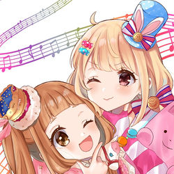 This is a pixiv picture whose title is フェス限あんになちゃん！.