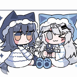 This is a pixiv picture whose title is 一些狼狼🐺🐺.