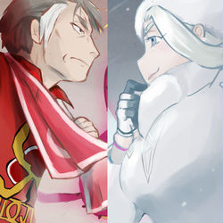 This is a pixiv picture whose title is カブVSメロン.