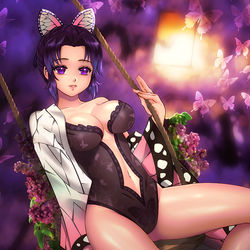 This is a pixiv picture whose title is SFW : Kochou Shinobu.