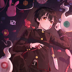 This is a pixiv picture whose title is 地縛少年花子くん.