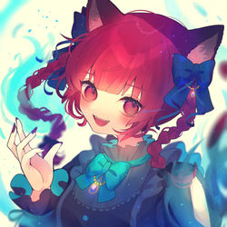 This is a pixiv picture whose title is 「 運んであげる、地獄まで－－－ 」.