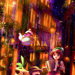 This is a pixiv picture whose title is ガラルの夜を照らす歌.