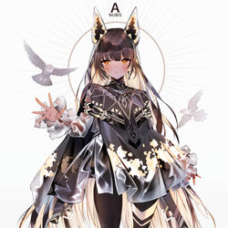 This is a pixiv picture whose title is Anubis.