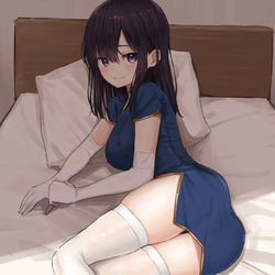 This is a pixiv picture whose title is チャイナ服ちゃん.