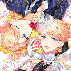 This is a pixiv picture whose title is お誕生日おめでとう！.