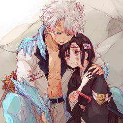 This is a pixiv picture whose title is 【日雛】守り雛.