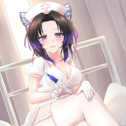 This is a pixiv picture whose title is お注射の時間ですよ.