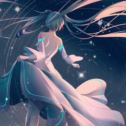 This is a pixiv picture whose title is miku-2020.