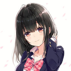 This is a pixiv picture whose title is 女子高生　２０２０年3月.