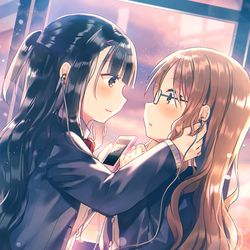 This is a pixiv picture whose title is 私たち二人だけの歌.