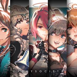 This is a pixiv picture whose title is Arknights - Portraits.