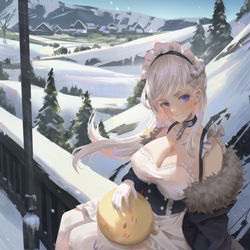 This is a pixiv picture whose title is ベルファスト.