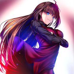 This is a pixiv picture whose title is 蒼崎青子.
