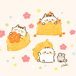 This is a pixiv picture whose title is いにゃり寿司.