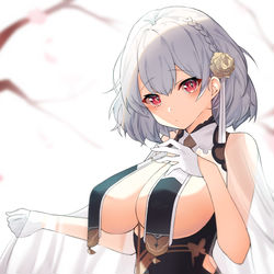 This is a pixiv picture whose title is シリアス.