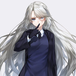 This is a pixiv picture whose title is 内緒の話.