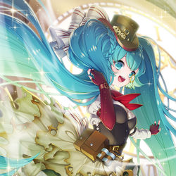 This is a pixiv picture whose title is 【お仕事】ミクコレ.