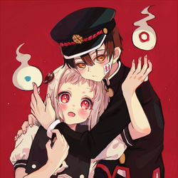 This is a pixiv picture whose title is 地縛少年花子くん.