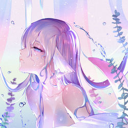 This is a pixiv picture whose title is 🌊✨.
