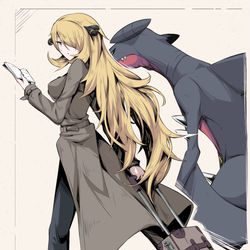 This is a pixiv picture whose title is 旅シロナ.