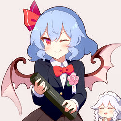This is a pixiv picture whose title is 卒業式コス.