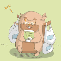 This is a pixiv picture whose title is 買い占めたけど考え直したヨクバリス.