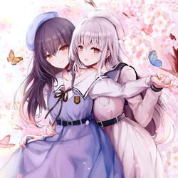 This is a pixiv picture whose title is 春風のワルツ🌸🌸.
