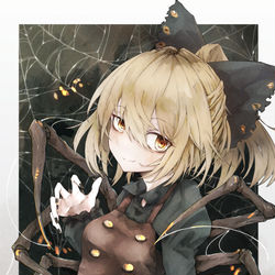 This is a pixiv picture whose title is 黒谷ヤマメ.